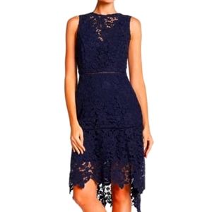 NWT Joie Bridley Guipure HighLow Lace Dress Size 4